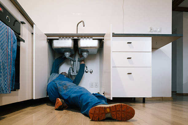 Professional Drain Cleaning technician working in Seneca Castle, NY